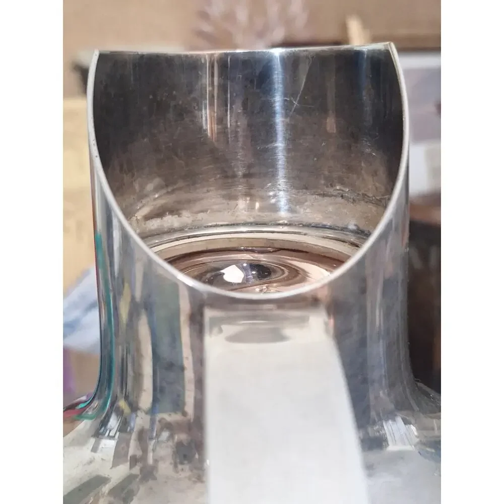 Lino Sabattini Oglala Thermal Carafe Pitcher Silver Plate Italy MCM Modernist